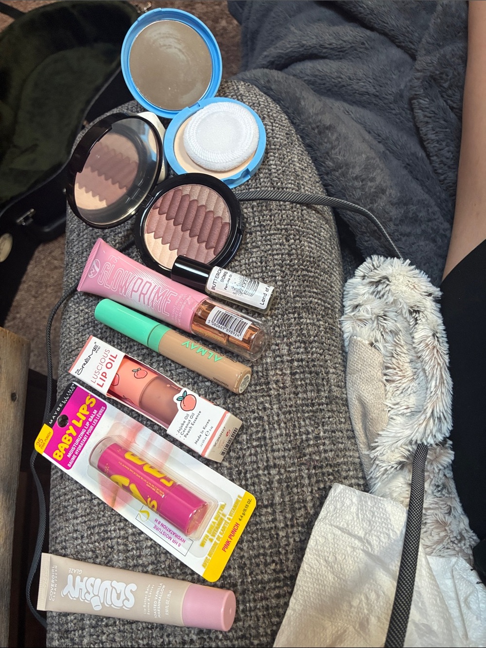 Assorted lot makeup  Lip Care & Face Makeup Set - Variety of Shades